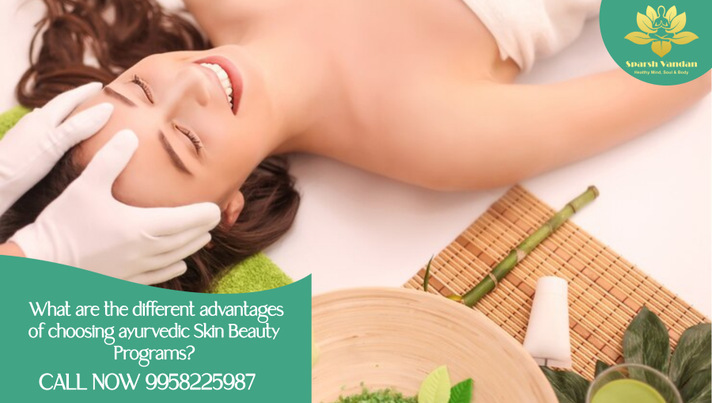 What are the different advantages of choosing ayurvedic Skin Beauty Programs?